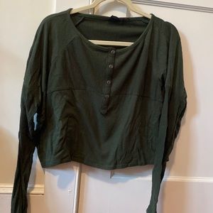 Urban Outfitters, Out From Under oversized crop top, size medium